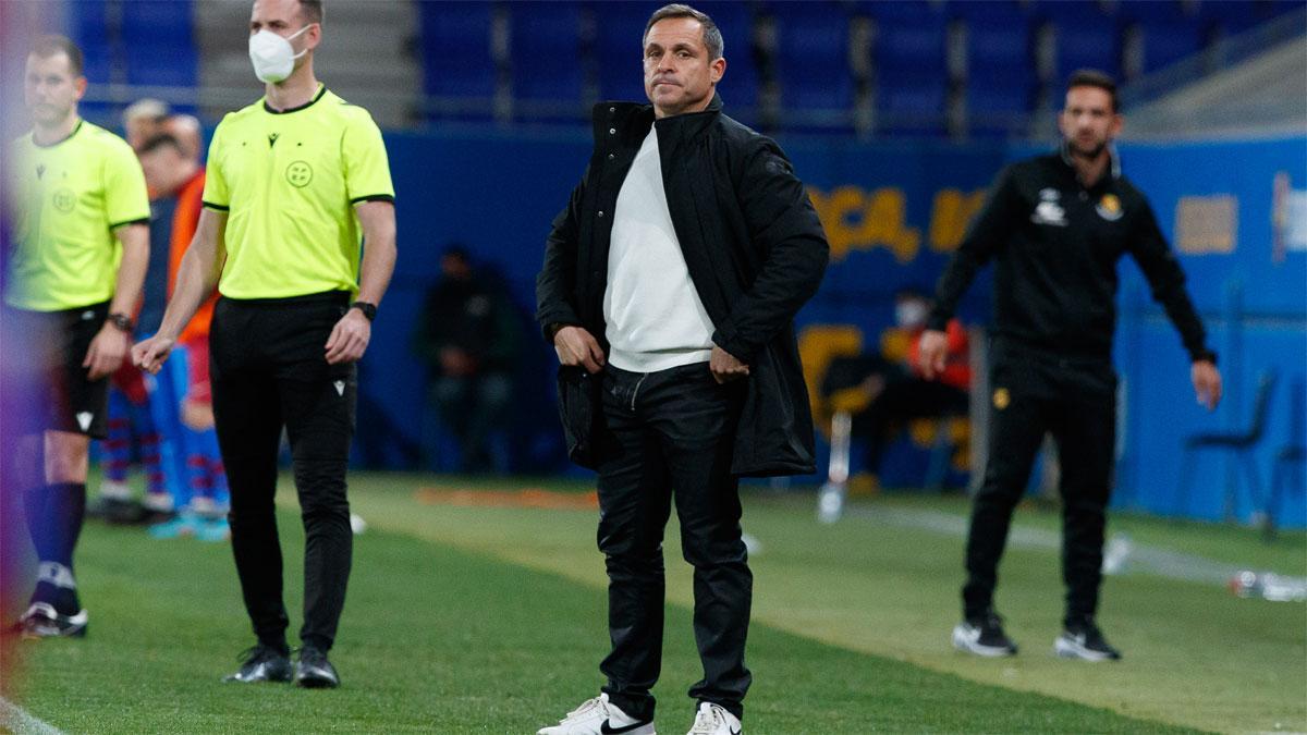 Sergi Barjuan fue muy crítico tras el varapalo sufrido frente al Nàstic