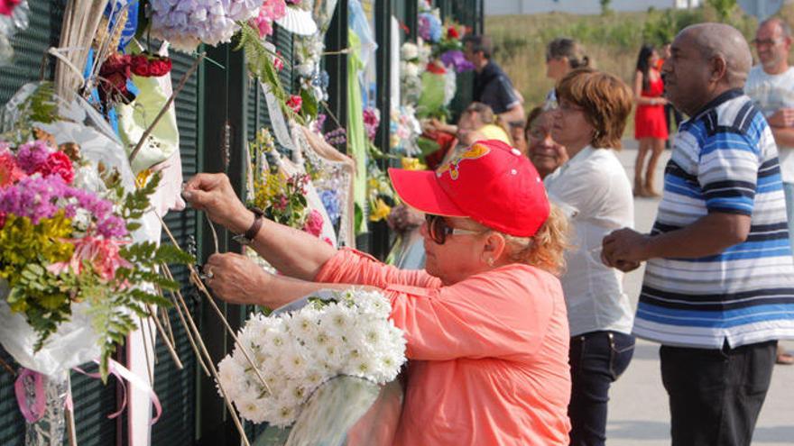 1º aniversario del accidente en Angrois.