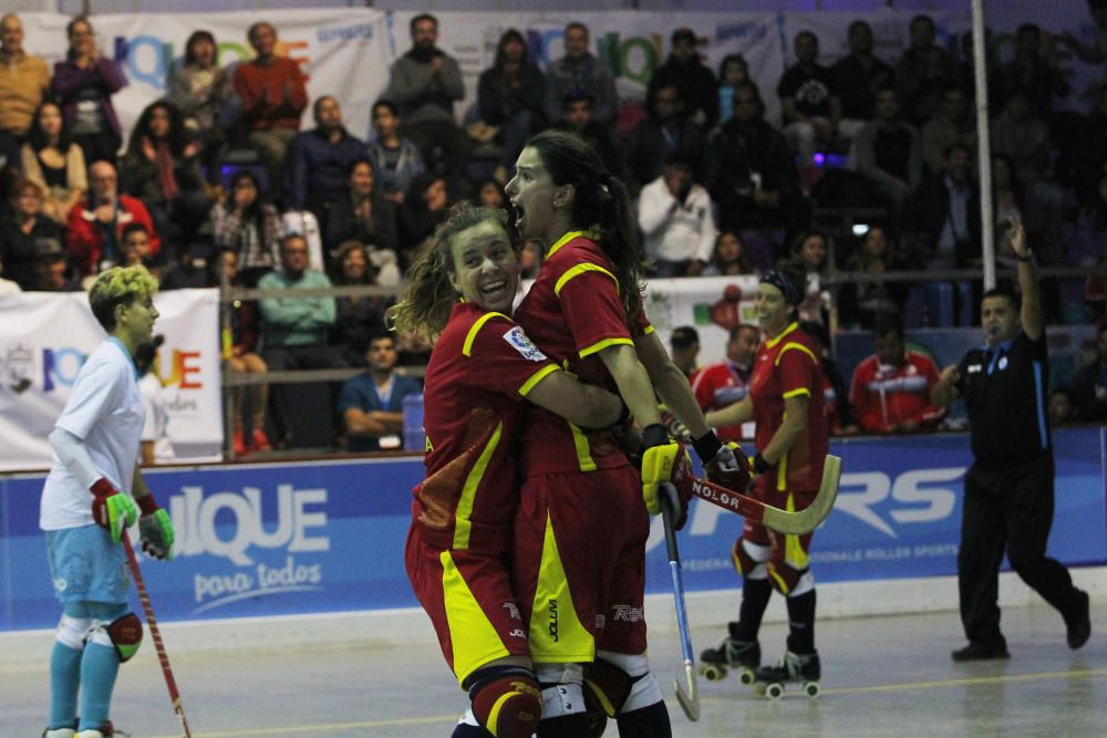 La selección española femenina de hockey sobre patines logra su quinto Mundial