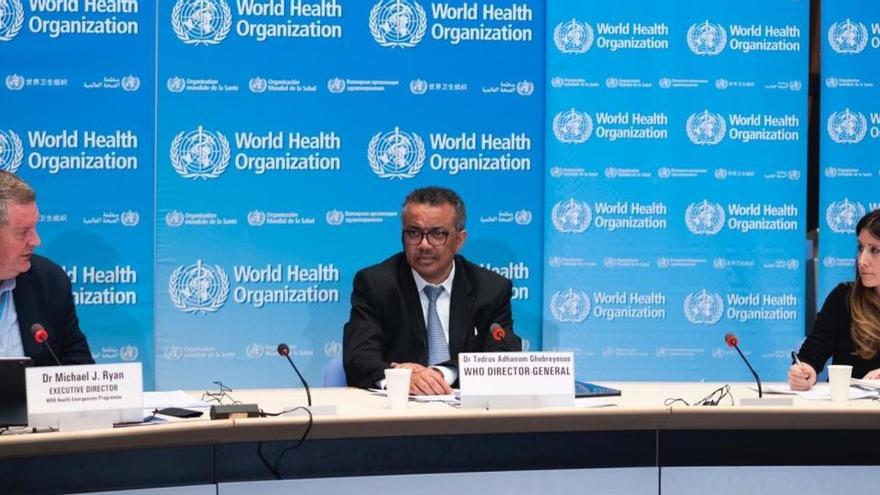 Tedros Adhanom Ghebreyesus comparece en rueda de prensa.