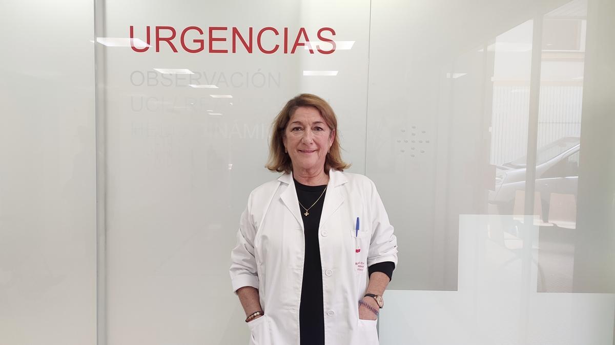 Inmaculada Báez, médico representante de la Comisión de Violencia de Género del Hospital Cruz Roja de Córdoba.