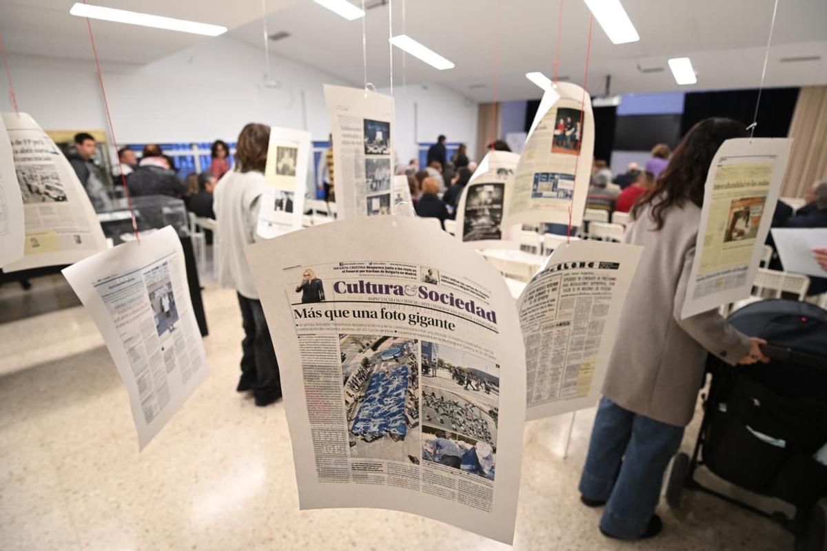 El instituto de Carrús, en Elche, inaugura una exposición por sus 50 años