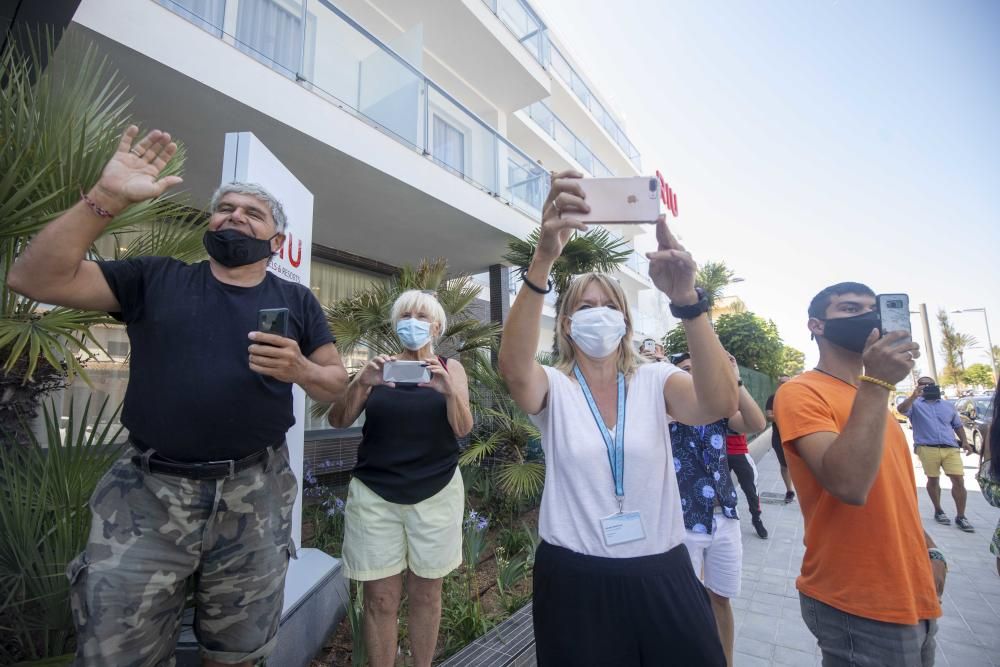 Los primeros turistas postcoronavirus ya disfrutan de Mallorca