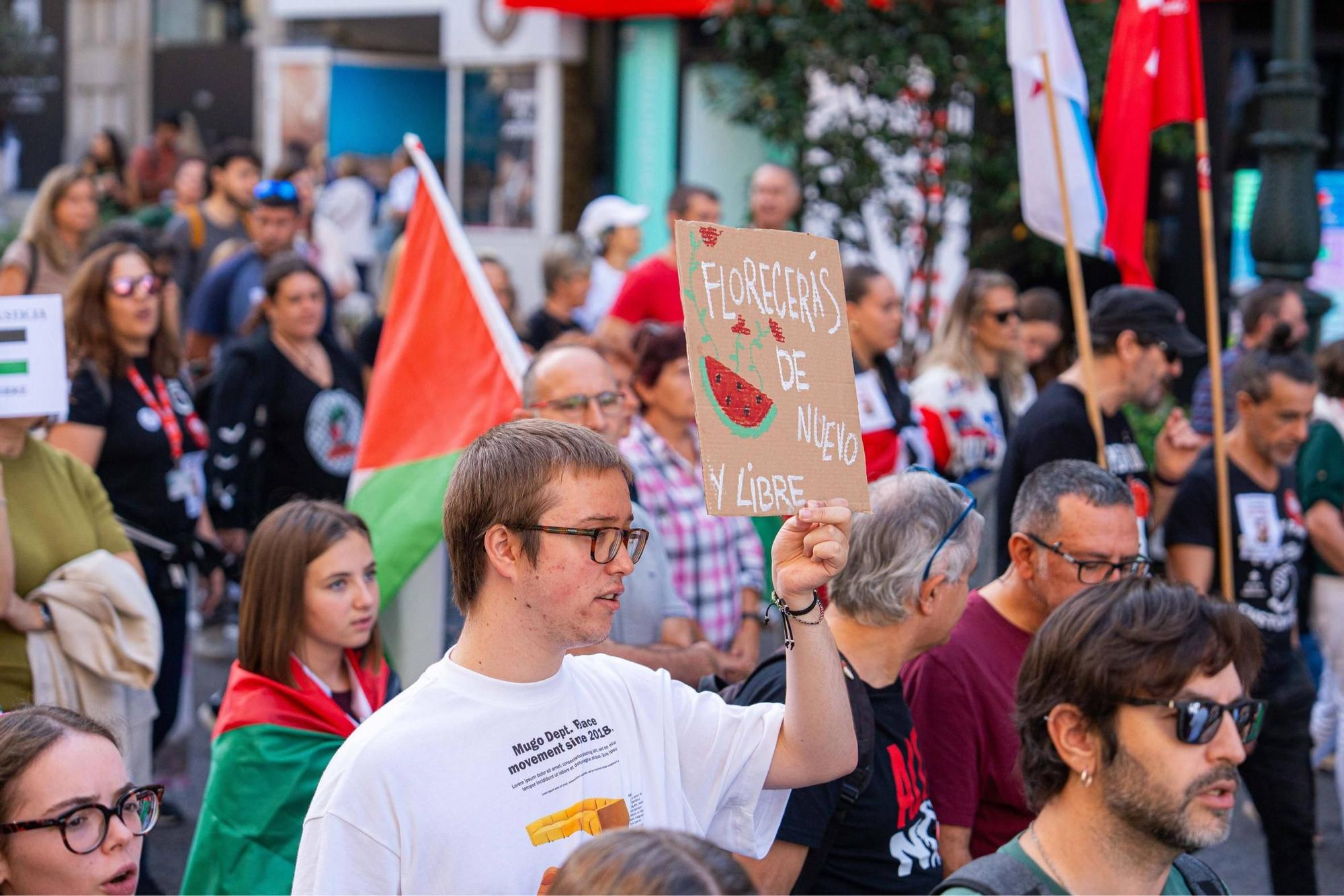 Vigo continúa en pie contra el genocidio de Israel sobre Palestina