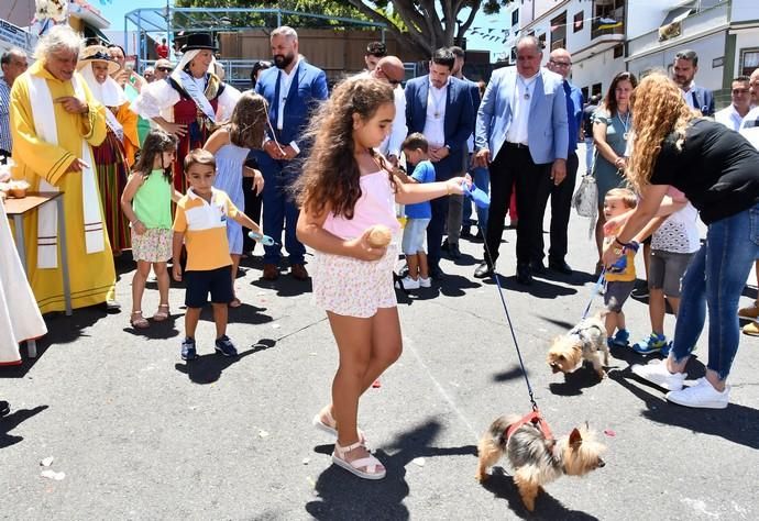 05/08/2019 LOMO MAGULLO. TELDE. Procesión de la Virgen de Las Nieves y pase de mascotas al finalizar el acto.   Fotógrafa: YAIZA SOCORRO.  | 05/08/2019 | Fotógrafo: Yaiza Socorro