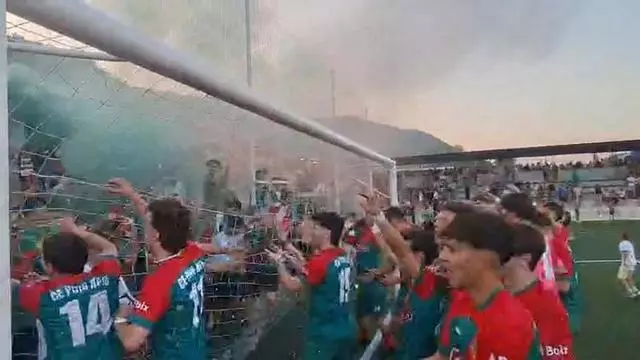 Així ha estat la celebració del Puig-reig després de l'ascens