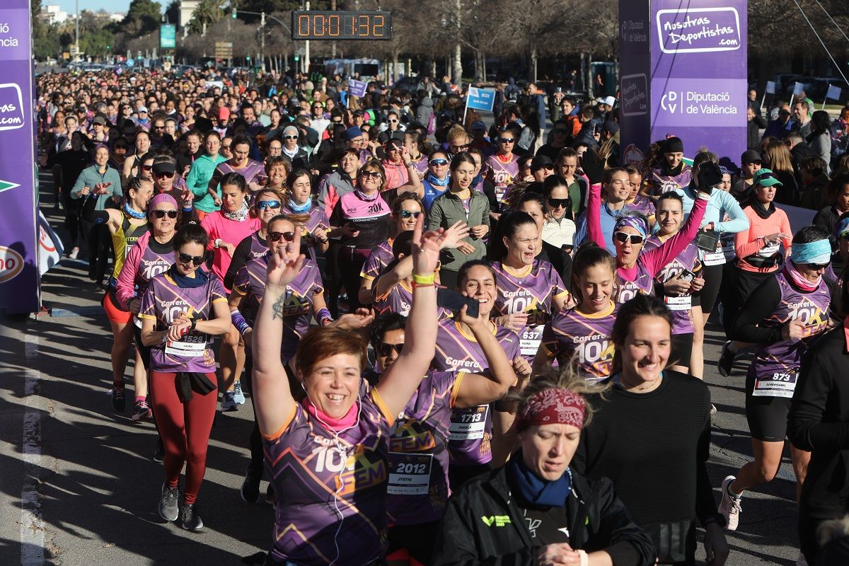 Búscate en la Carrera 10K Femenina del Día de la Mujer Deportista en València