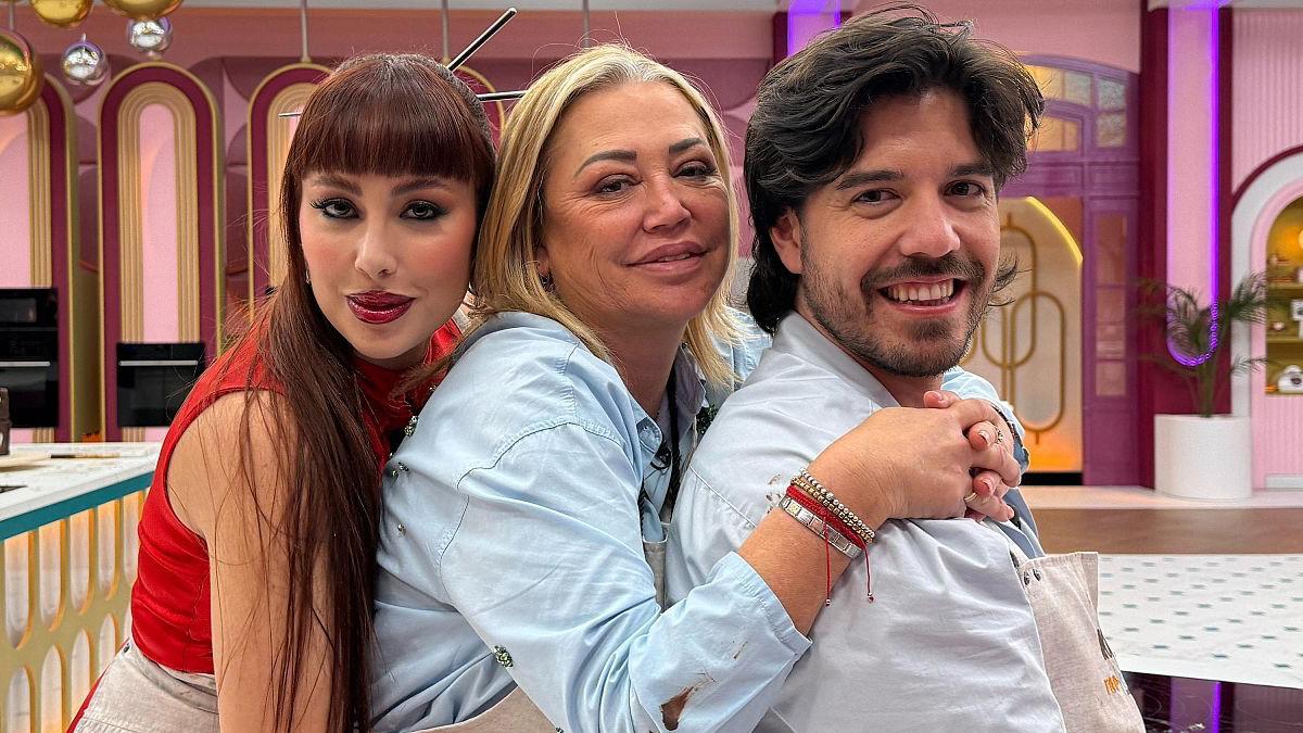 Ivana Rodríguez, Belén Esteban y Roi Méndez en 'Top Chef'