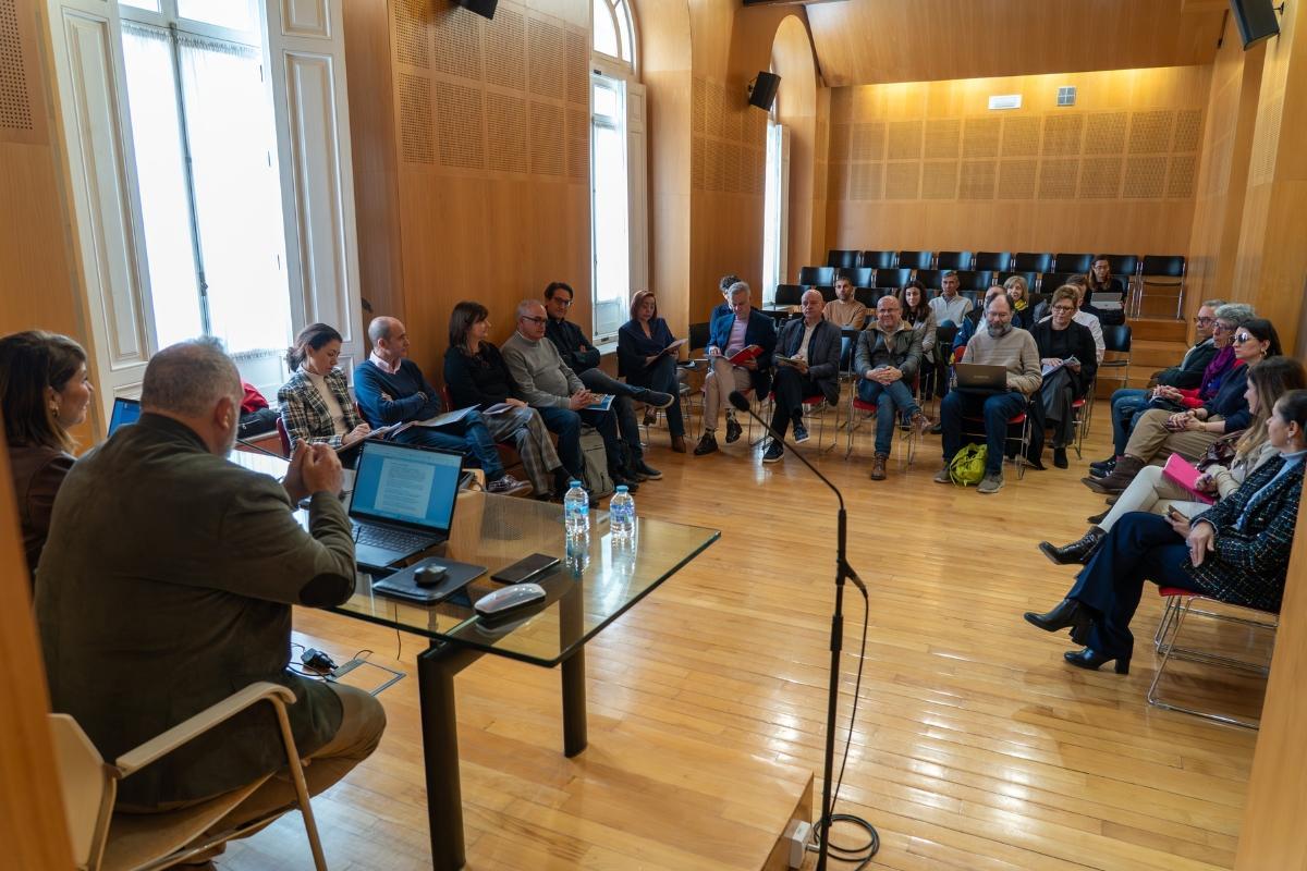 Reunión de la Mesa de la Movilidad de Cartagena celebrada este miércoles