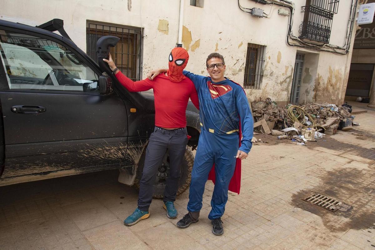 Pedro Marino y Pepe Peñapareja en Algemesí.