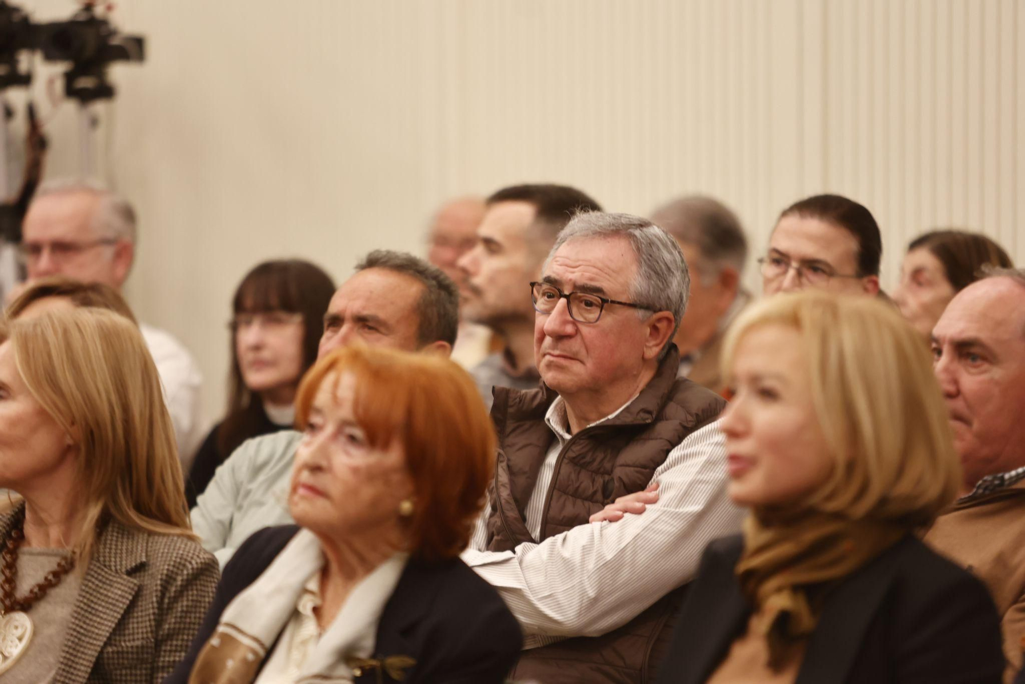 Los asistentes a la presentación del libro de Francisco Camps en un hotel de València
