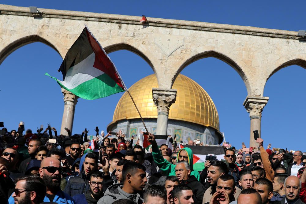 Disturbios en Gaza y Cisjordania por la decisión de EEUU sobre Jerusalén