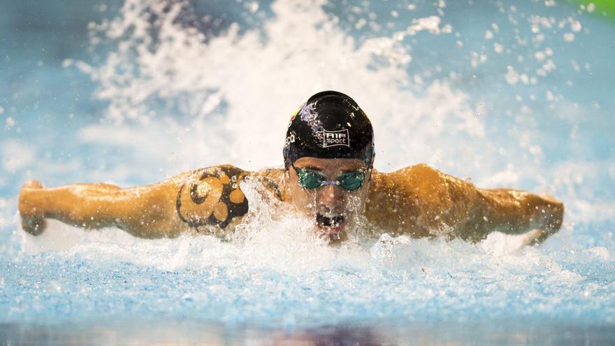 Cinco nadadores del equipo FER, en el Mundial de Natación Paralímpico