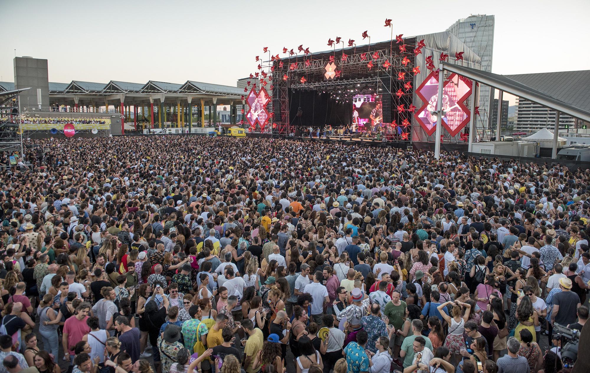 Ambiente en el Festival Cruïlla 2022