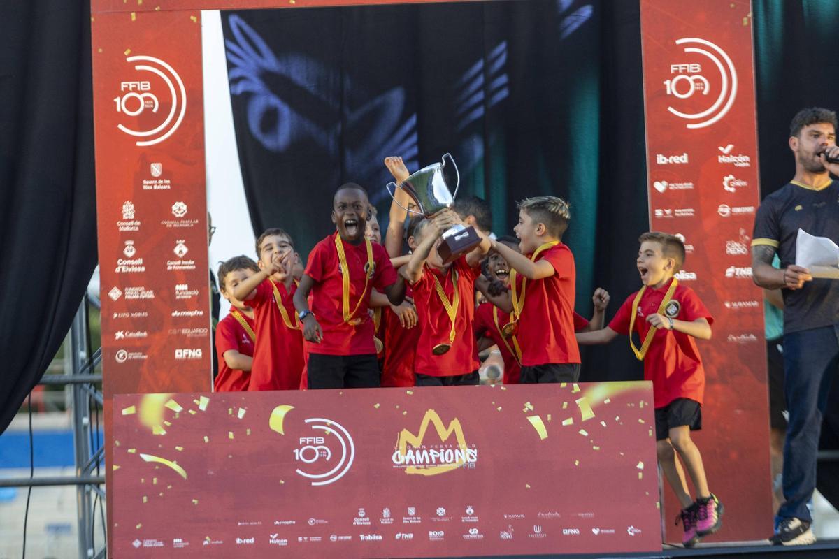 ‘Gran Festa dels Campions’ de fútbol base de Mallorca, temporada 2025-26