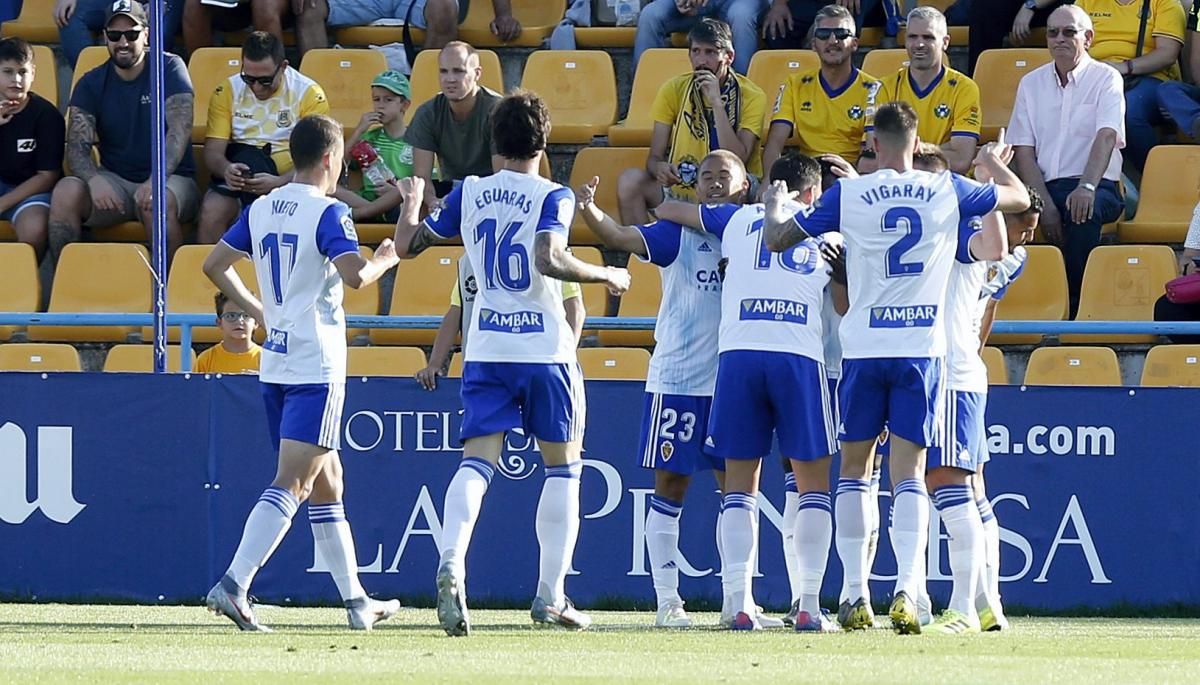 Partido entre el Real Zaragoza y el Alcorcón