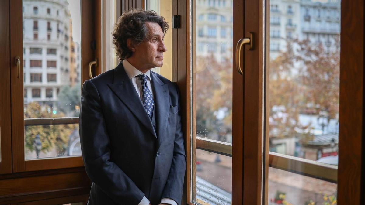 José Alejandro Remohí durante la entrevista