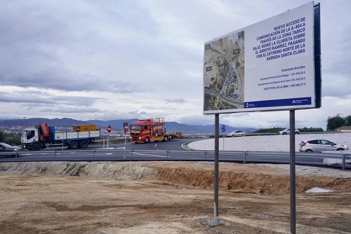 Inauguración del nuevo vial de acceso de Alhaurín de la Torre a la hiperronda