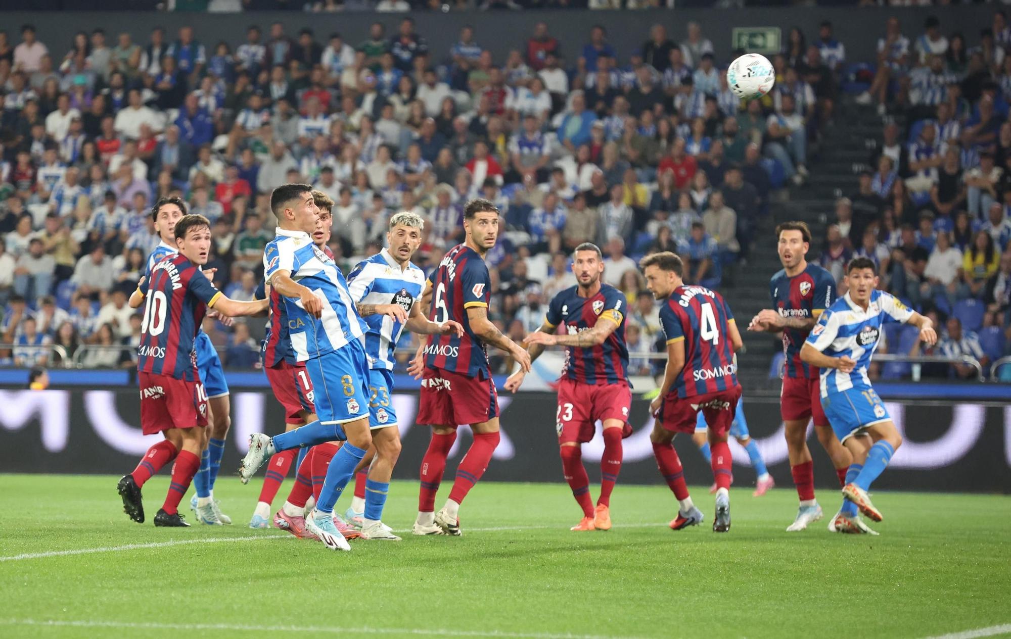 Las mejores imágenes del Deportivo - Huesca