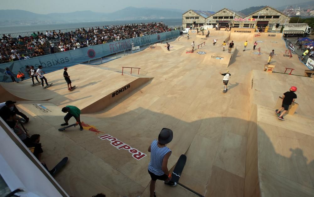 La prueba clasificatoria del campeonato del mundo de skate y la de BMX captan la atención de un público entregado