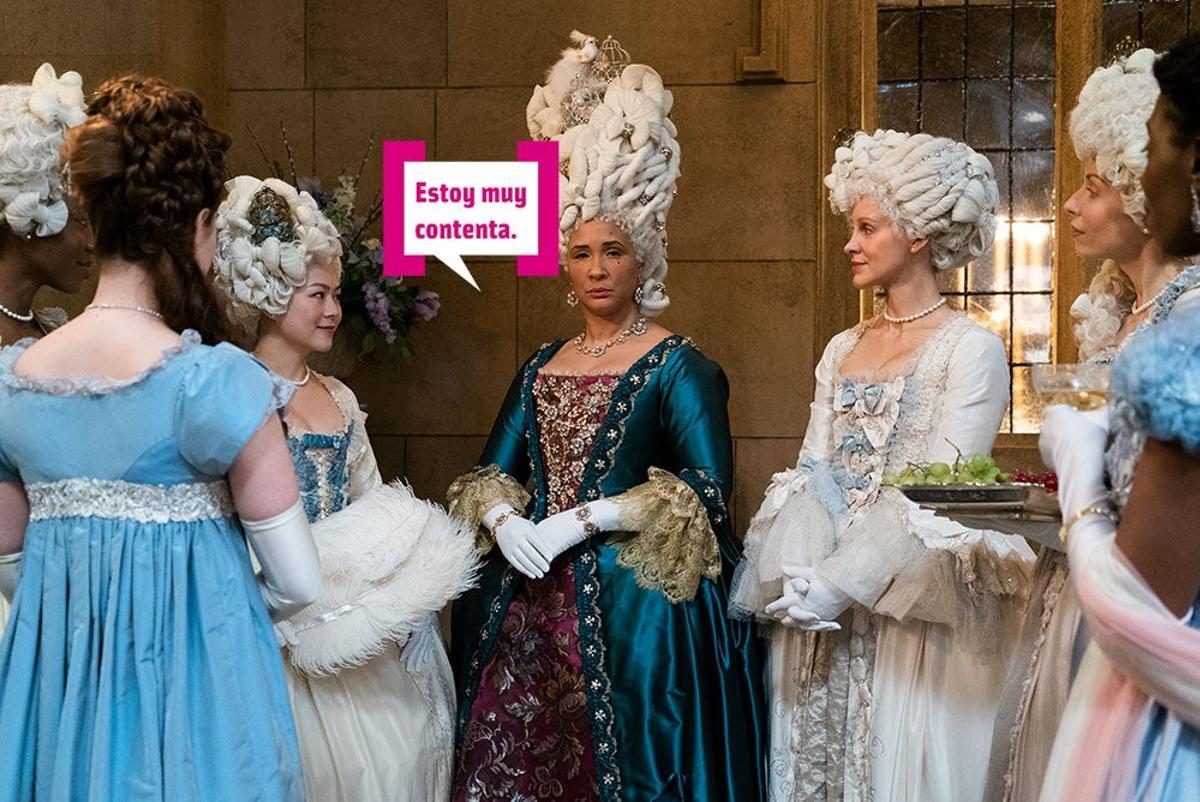 La reina Charlotte en una imagen de Los Bridgerton