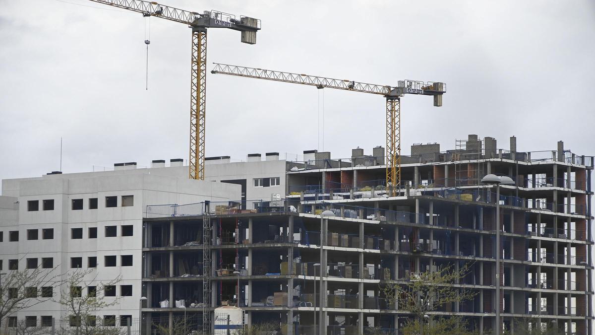 Construcción de vivienda VPO en Arcosur.