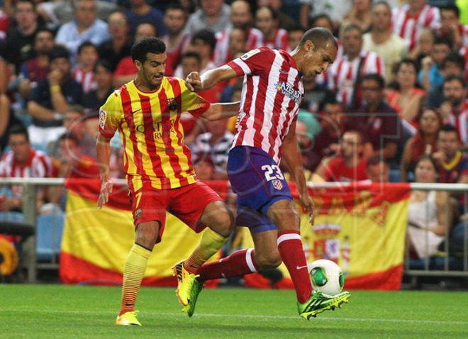 Atlético de Madrid, 1  -  F.C. Barcelona, 1