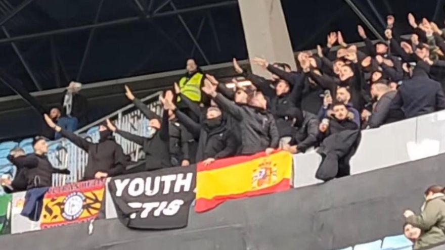 Portugal aplaude la musical reacción del Celta ante el saludo nazi de los ultras del Betis