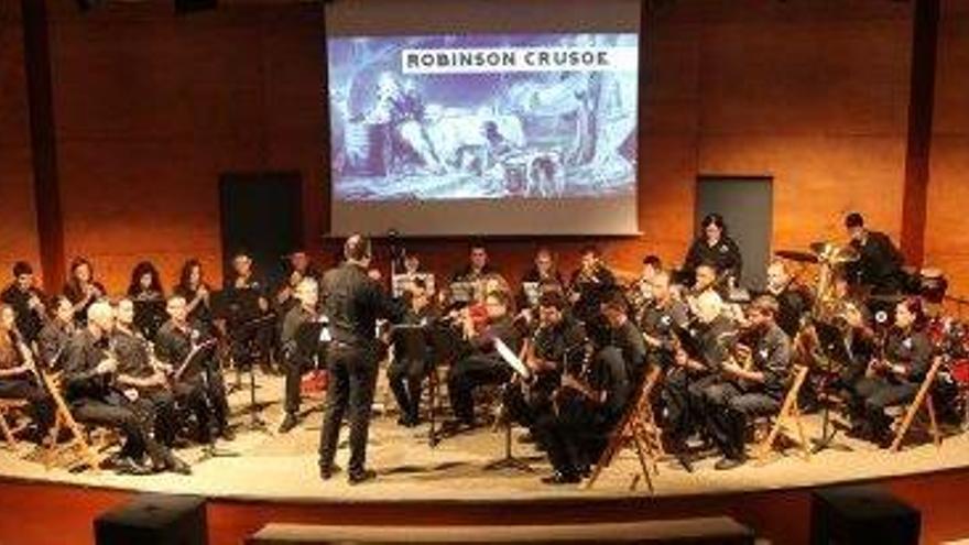Un concierto de la Banda de Música de Sant Antoni.