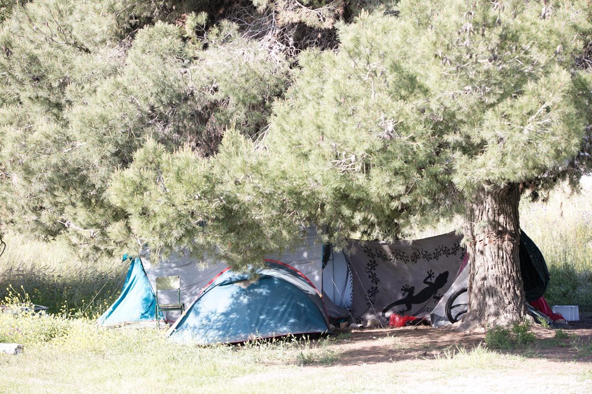 Arde otra caravana en la zona del Recinto Ferial de Ibiza