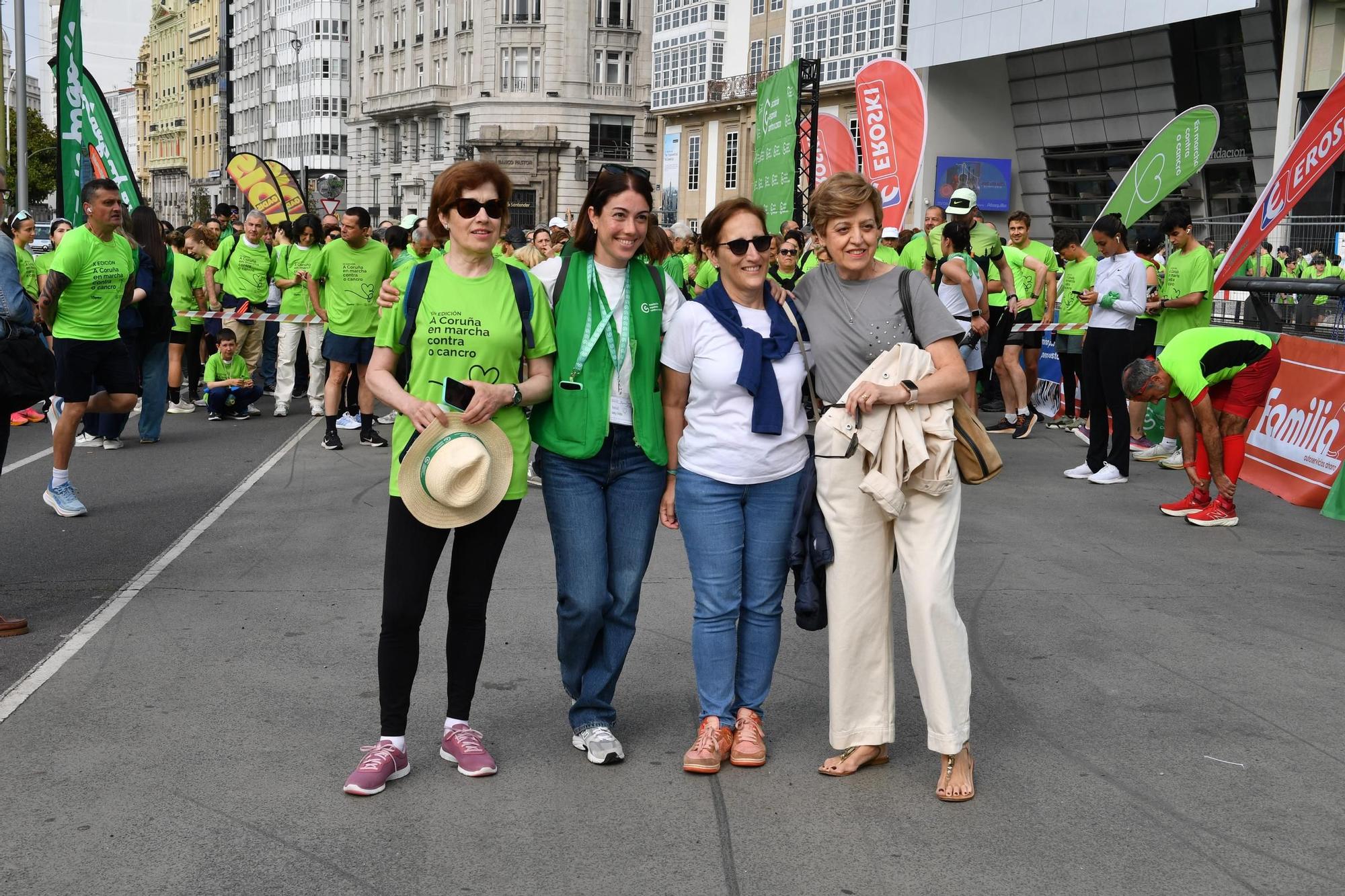 A Coruña caminó contra el cáncer
