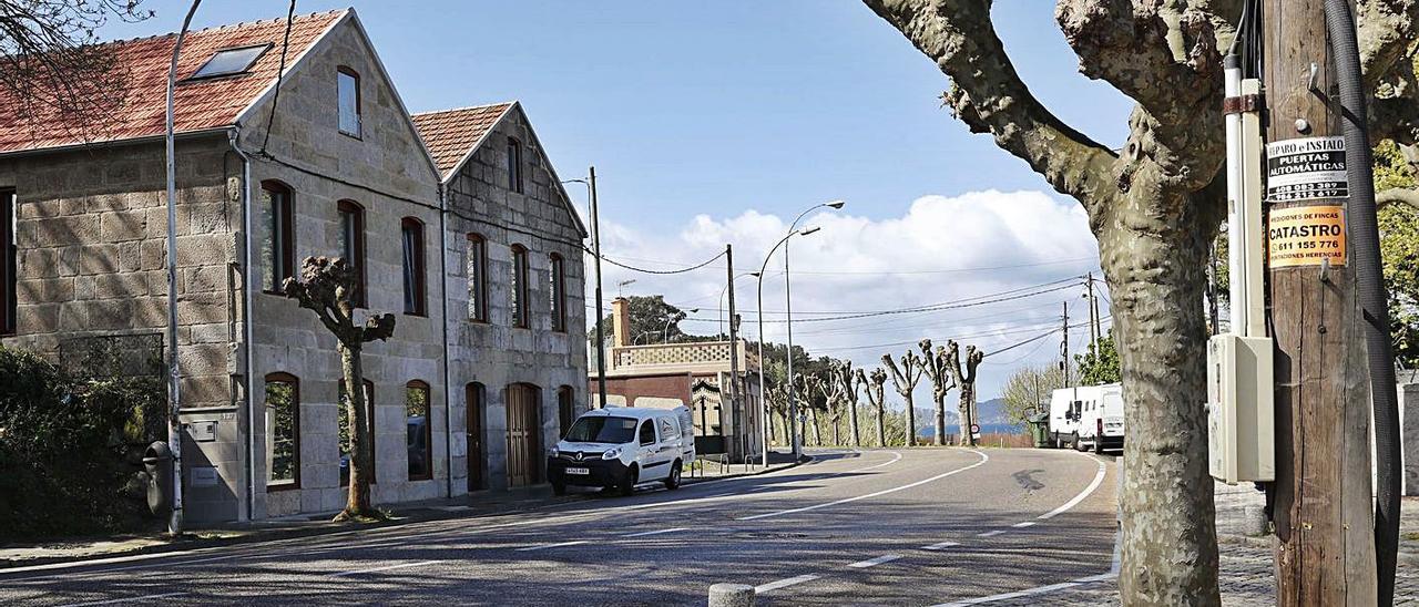 La “curva del matadero”, en Alcabre, es clave ya que allí se le pierda la pista a Déborah. | // J. LORES