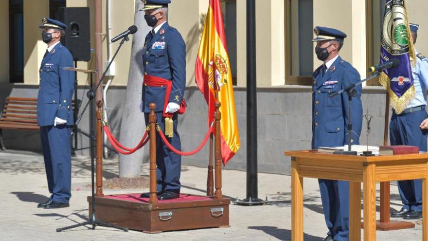 Toma de posesión del nuevo jefe de la Escuadrilla de Circulación Aérea Operativa