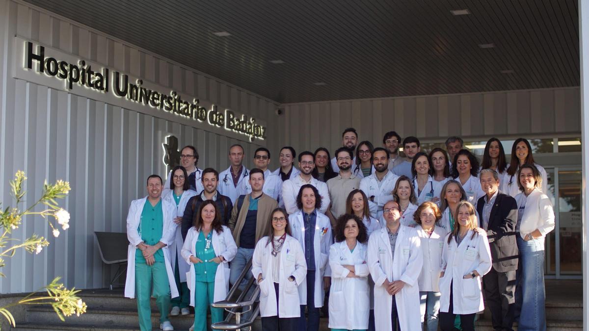 Equipo multidisciplinar del servicio de Cardiología del Hospital Universitario de Badajoz.