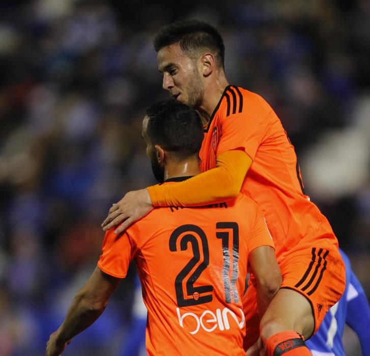 Las mejores imágenes del Leganés - Valencia CF