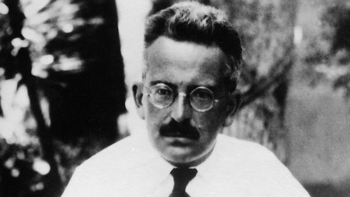 El filósofo Walter Benjamin en Ibiza en 1932.