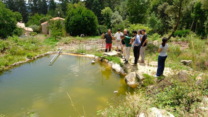La Diputació de Girona crea una línia d’ajuts per captar aigua de pluja a les masies del Montseny