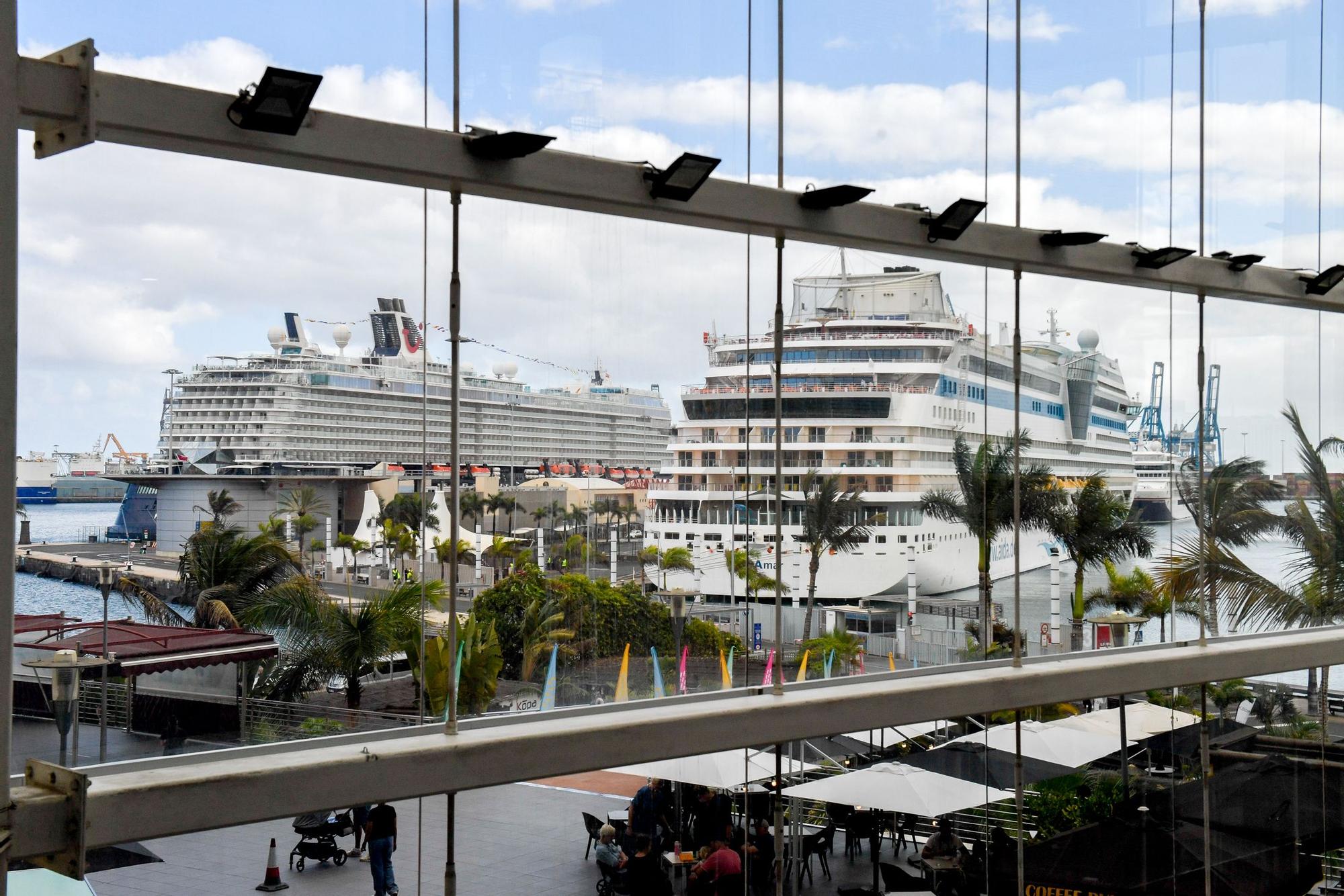 Cruceros en el Puerto de Las Palmas (07/11/2021)