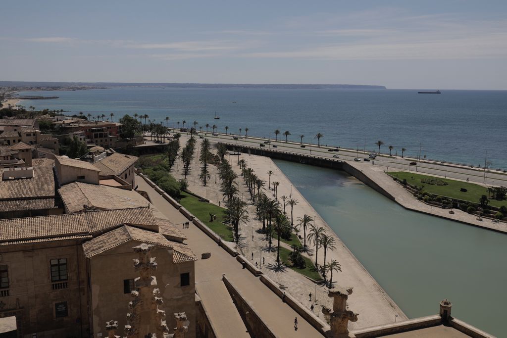 Vuelven las visitas a las terrazas de la Catedral de Mallorca