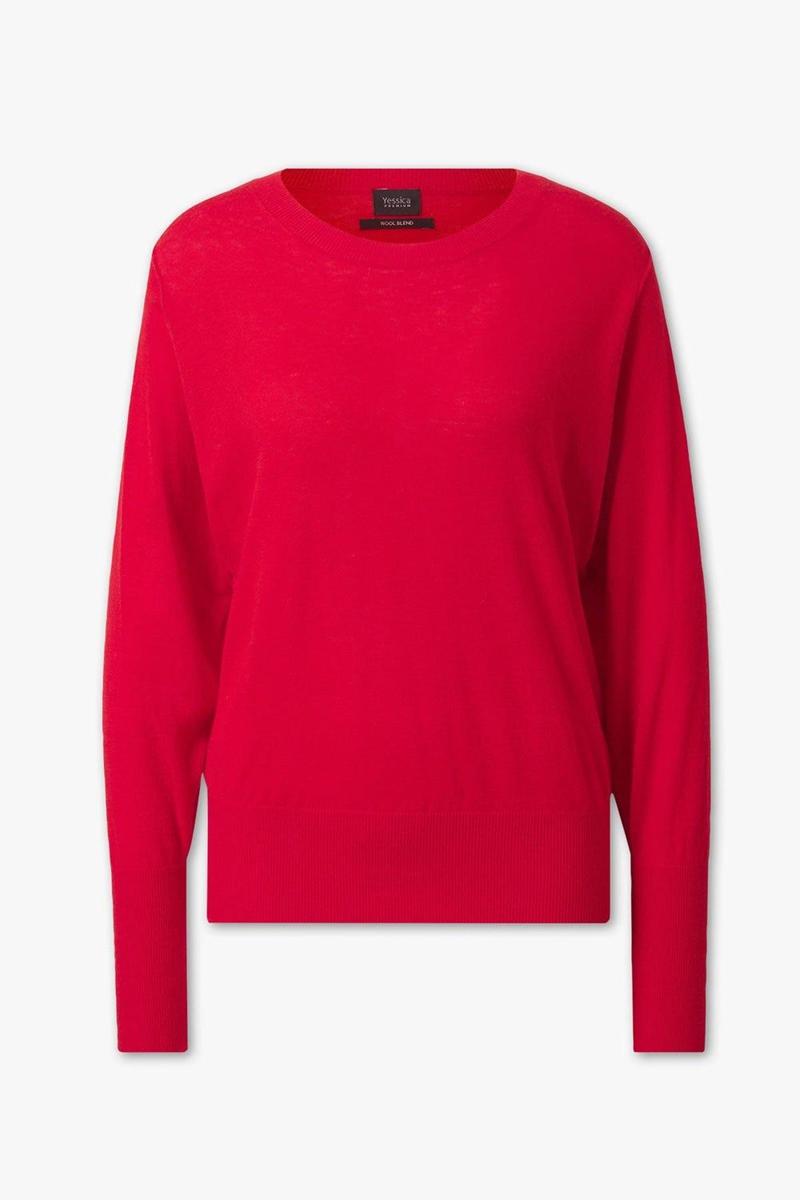 Jersey rojo de C&amp;Av (precio: 39,90 euros)