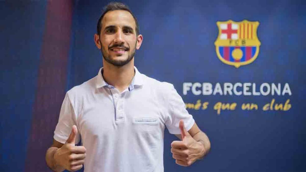 Antonio Manuel Sánchez Tienda 'Boyis', nuevo jugador del FC Barcelona Lassa