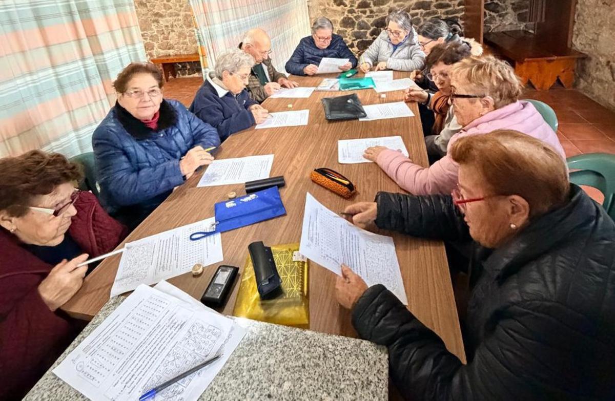 Taller de Memoria en Tabeirós.