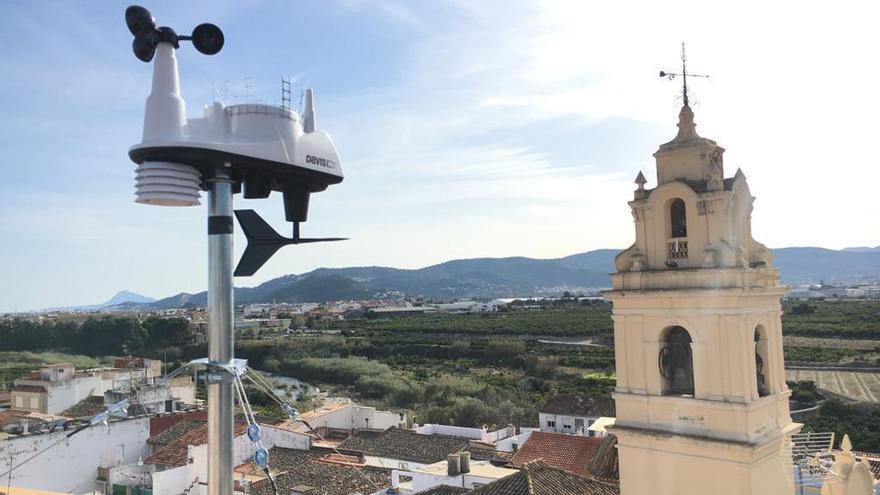 El Real de Gandia instala una estación meteorológica para prevenir y valorar los fenómenos ambientales