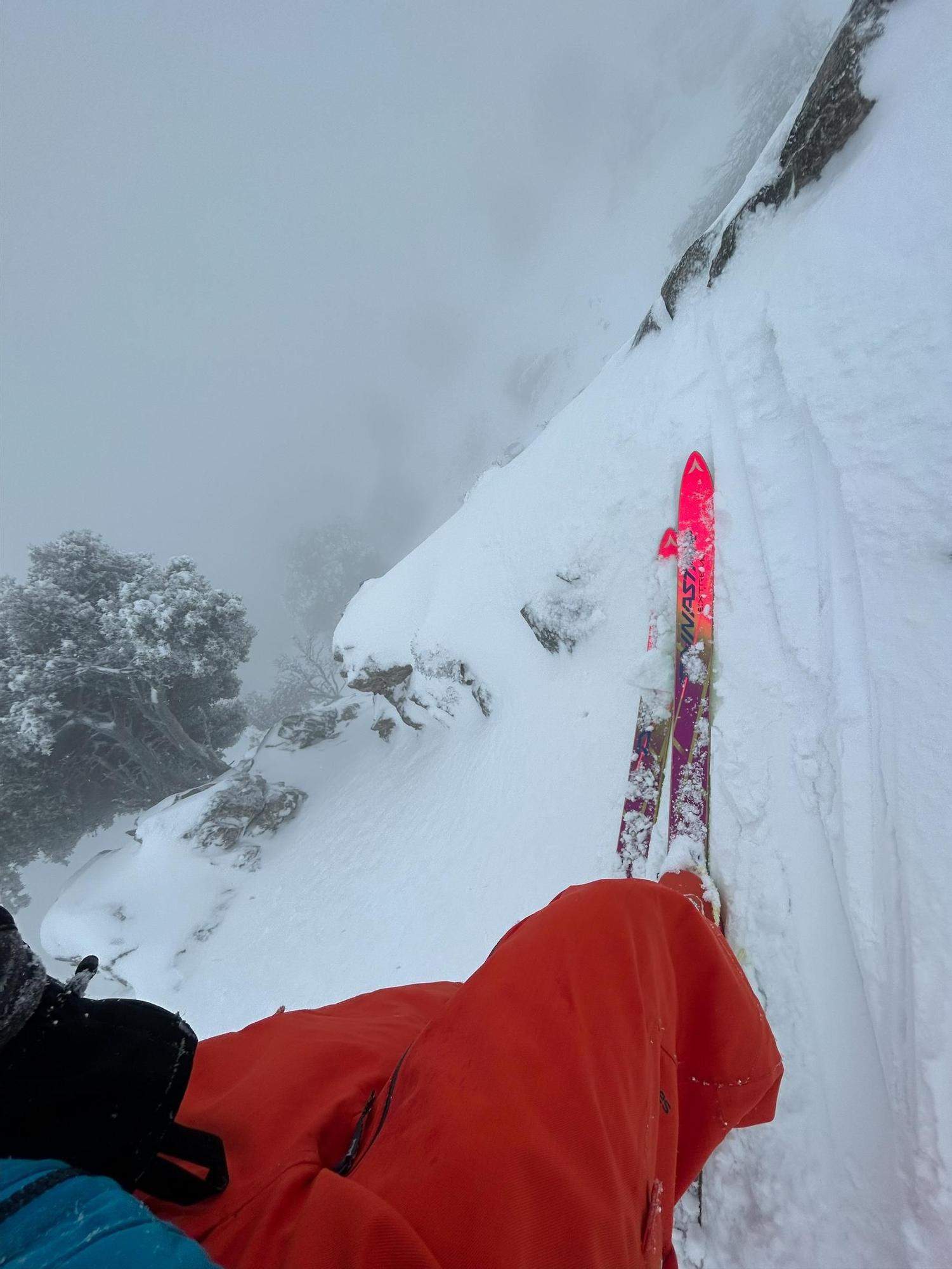 La Serra de Tramuntana, como una pista de esquí