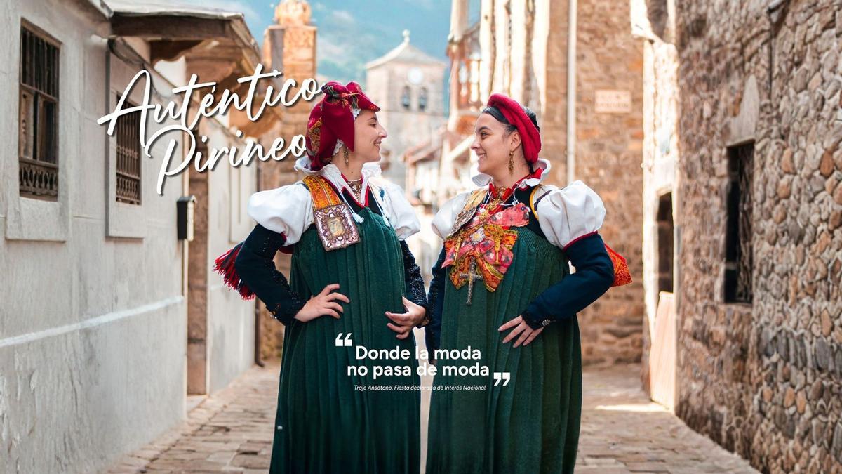 La primera pieza estará dedicada a Ansó y portagonizada por un grupo de mujeres ataviadas con el traje ansotano.