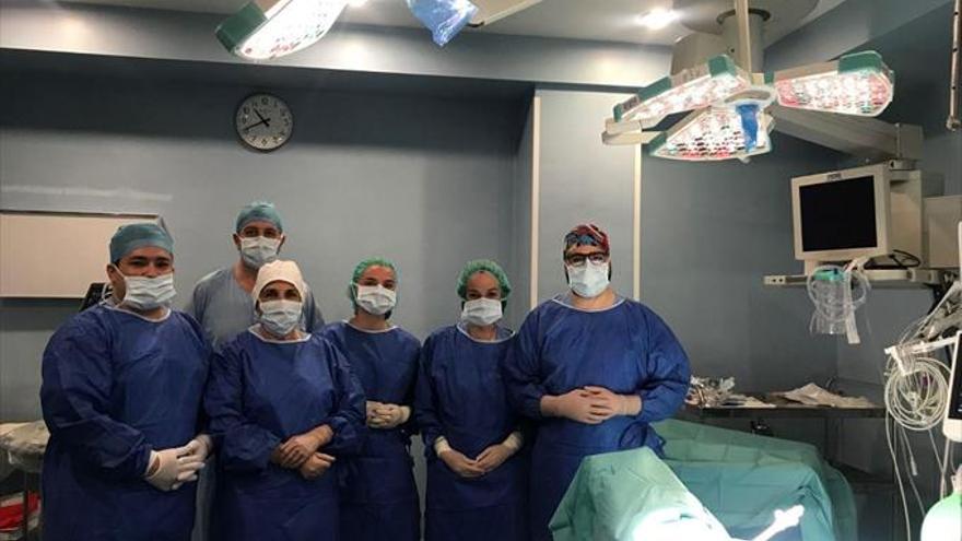 El San Jorge estrena la técnica de la radioterapia intraoperatoria
