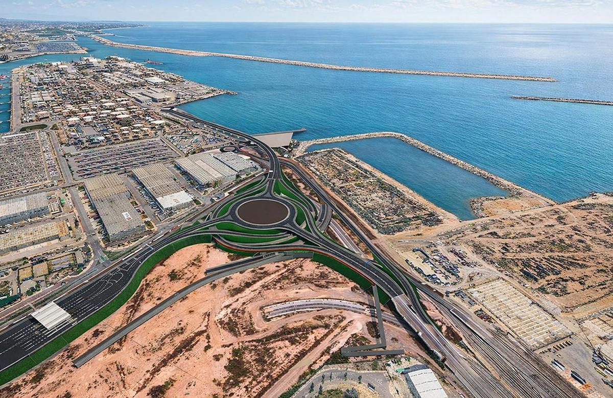 El port de Barcelona prepara futurs accessos viaris i licita el nus nord