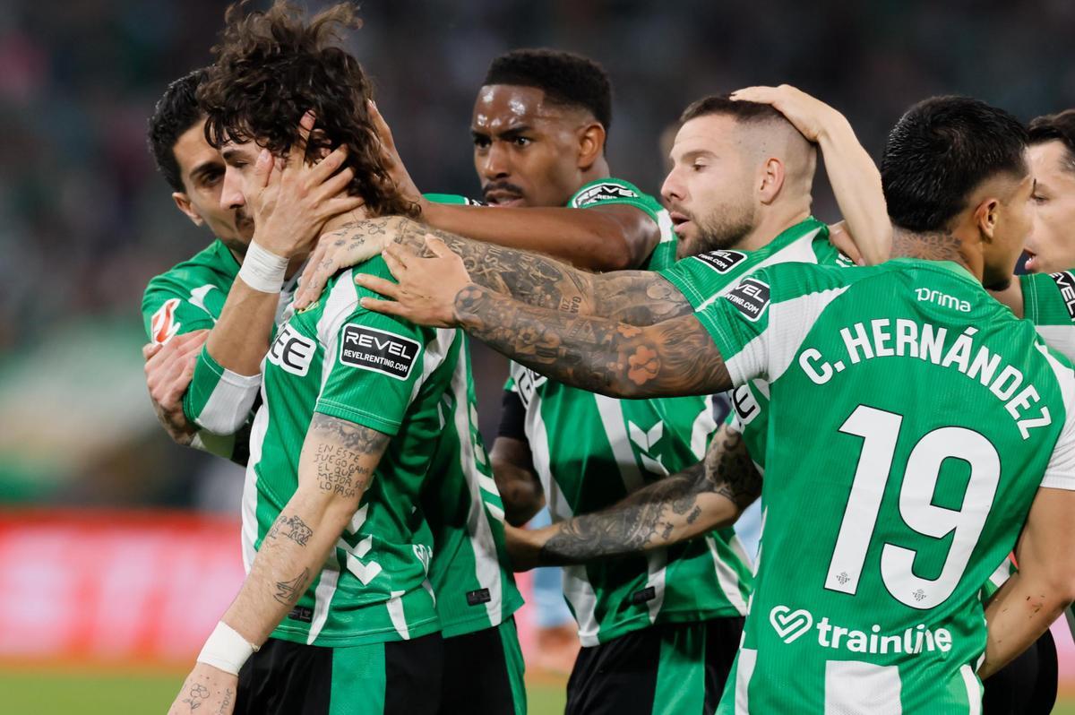 Las imágenes del Betis-Celta en La Cartuja