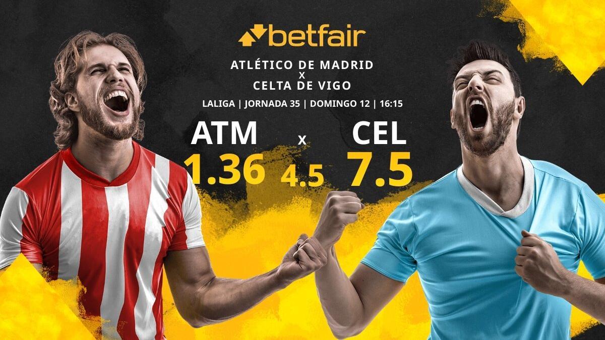 Atlético de Madrid vs. RC Celta: horario, TV, estadísticas, clasificación y pronósticos