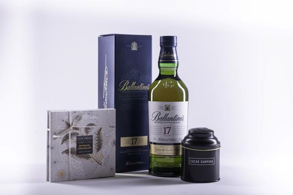 Pack especial de Ballantine’s 17 y Cacao Sampaka